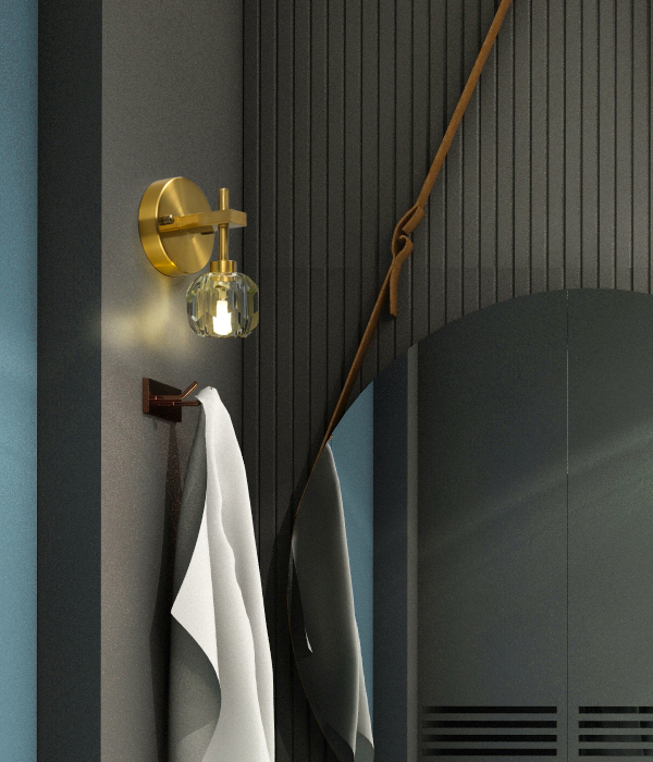 트위드 1등 LED벽등 벽전등 (전구사은품)