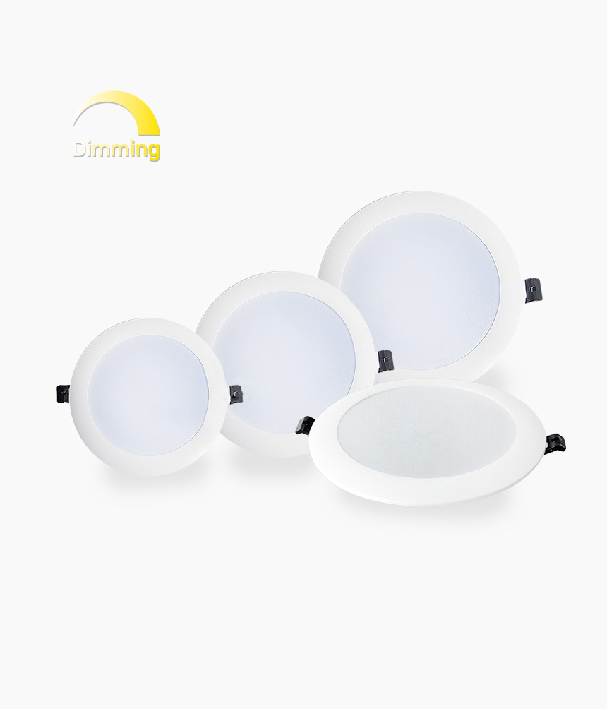 LED 매입등 타공 100mm 125mm 150mm / 4, 5, 6인치 다운라이트, 매입등 (조광기형 디밍 가능)