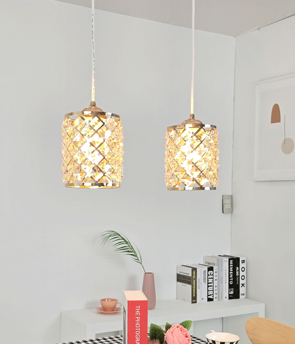 무크 1등/2등/3등 크리스탈식탁등 국산 식탁전등